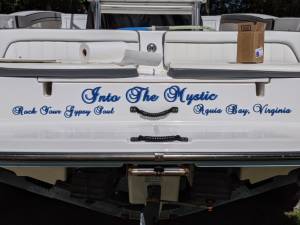 Yamaha FSH Boat Lettering from Thomas A, VA